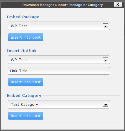 Advanced TinyMCE Button Add-on For Download Manager - WordPress ...