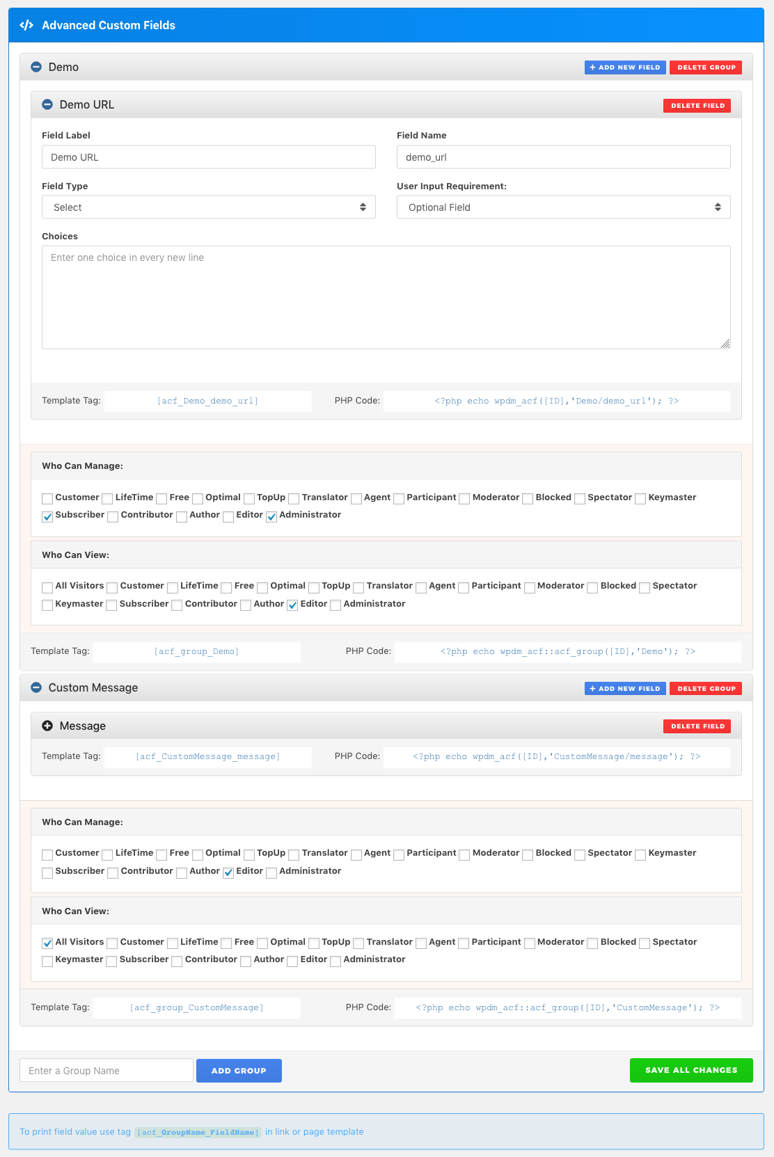 Add custom fields with wordpress download manager Add custom fields with wordpress download manager