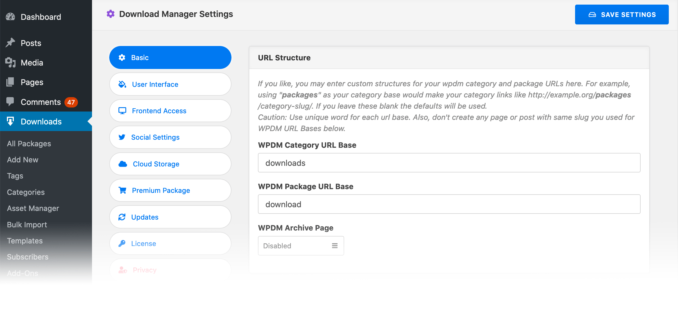 wordpress download manager pro security