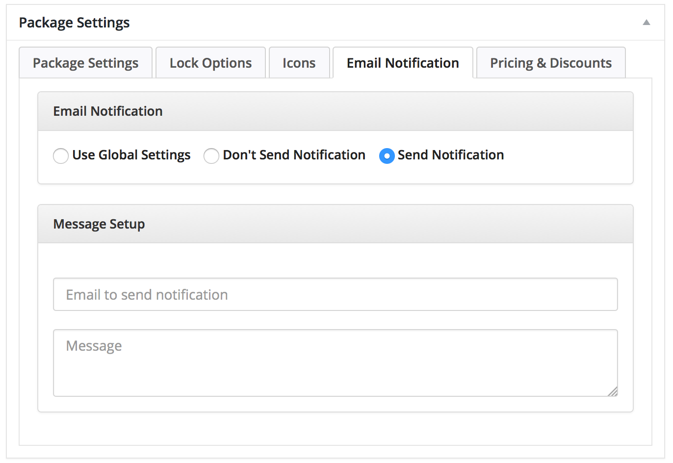 WordPress Download Manager Download Notification Option