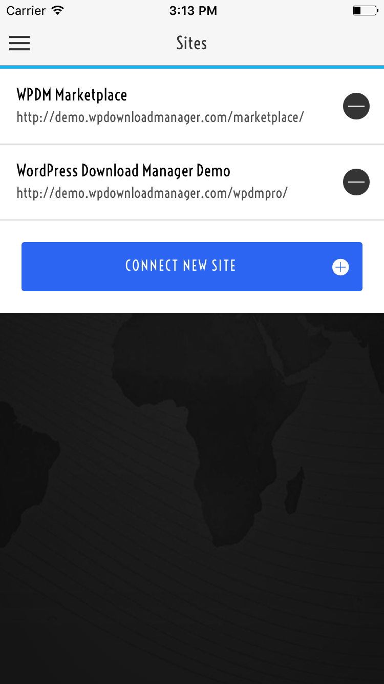wordpress download manager app sites