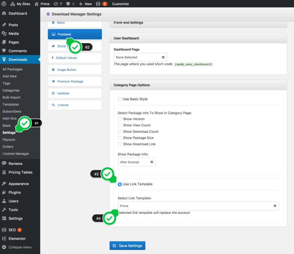 Configuring Category Page