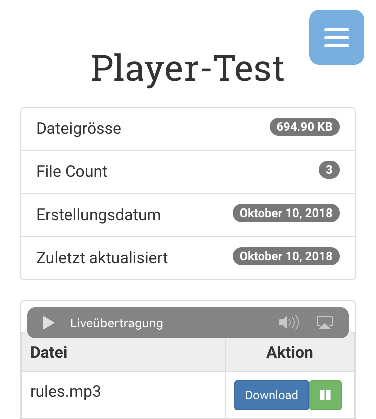 Screenshot from iPhone