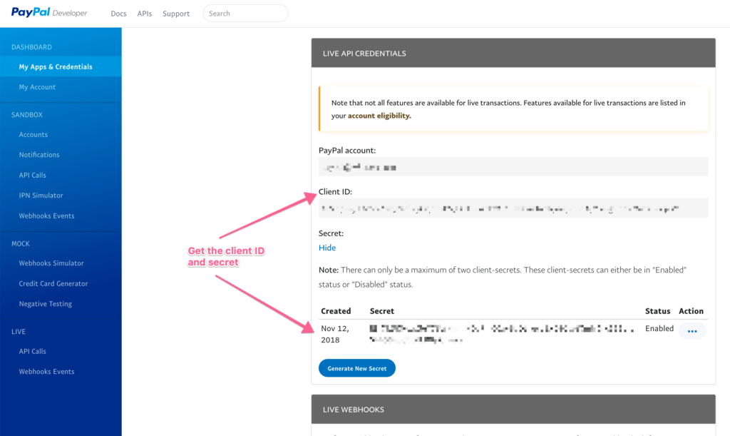 Setting Up Paypal For Tea Commerce