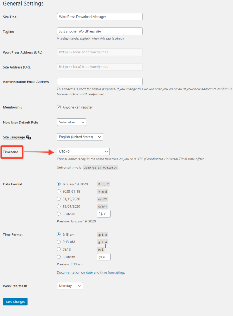 how-to-change-date-and-time-format-in-wordpress-wordpress-download