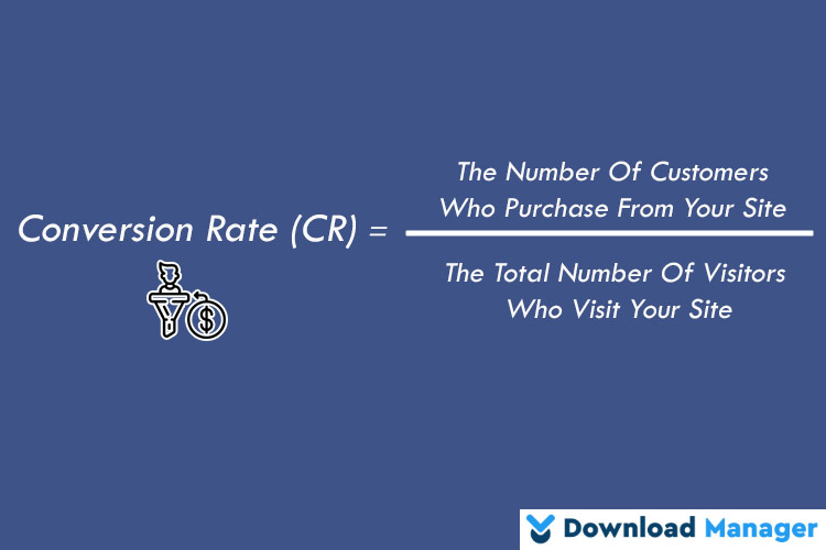 ecommerce metrics - conversion  rate