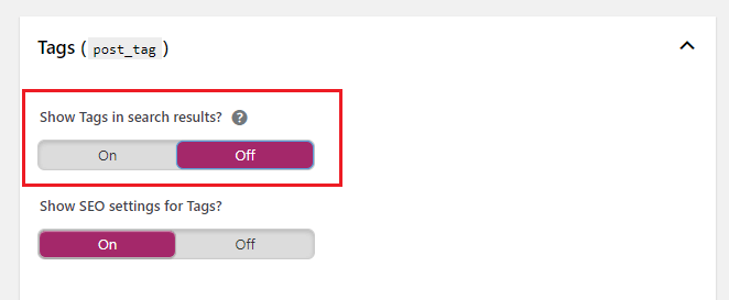 Optimize tags with Yoast SEO